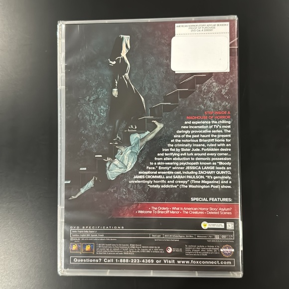NEW: American Horror Story - The Complete Second Season (DVD Set) - Picture 2 of 3